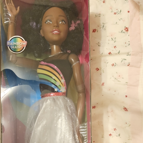 Rainbow hair Barbie - Picture 4 of 4